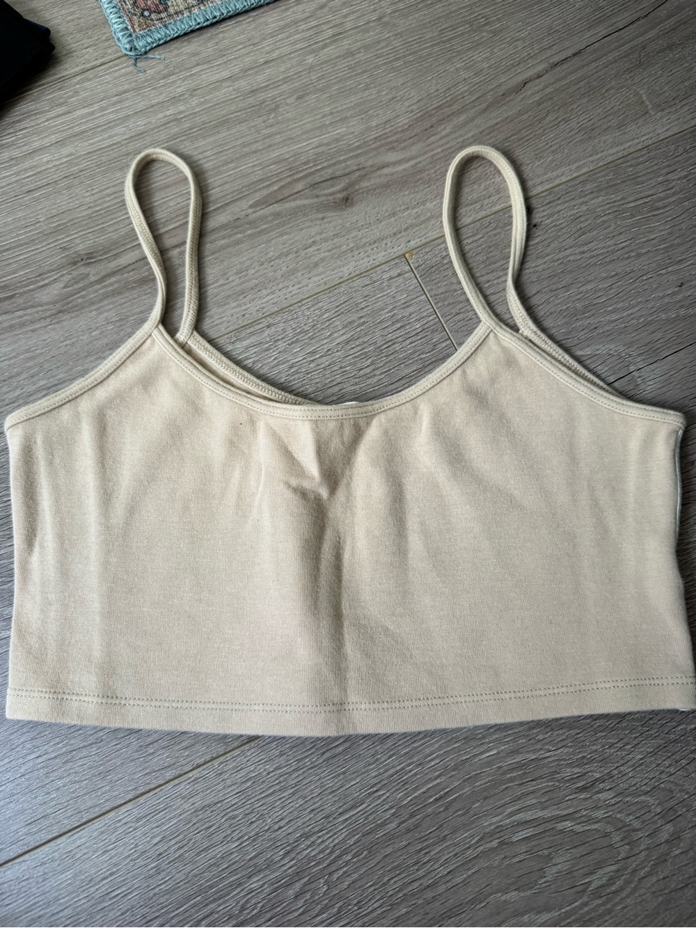 Oak + Fort cropped tank top